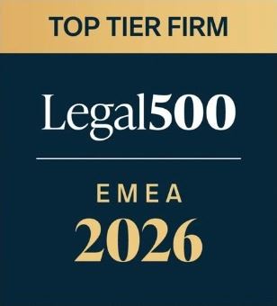Legal 500 EMEA Top Tier Firm 2026